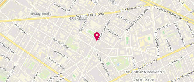 Plan de Boutique Takara, 86 Rue du Commerce, 75015 Paris