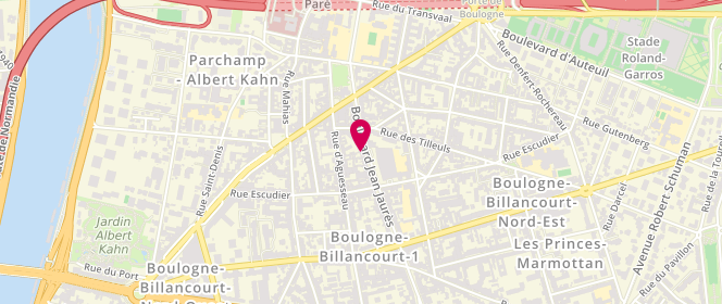 Plan de Cécile et Jeanne, 14 Boulevard Jean Jaurès, 92100 Boulogne-Billancourt
