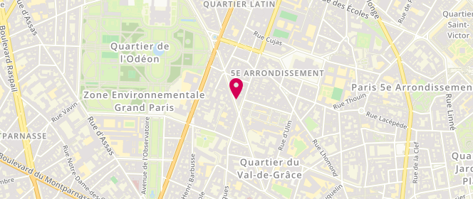 Plan de Finn-Austria, 25 Rue Gay-Lussac, 75005 Paris