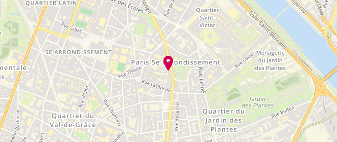 Plan de Café Coton, 52 Rue Monge, 75005 Paris