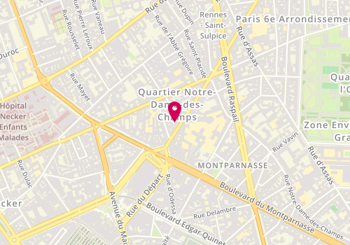 Plan de Pimkie, 144 Rue de Rennes, 75006 Paris