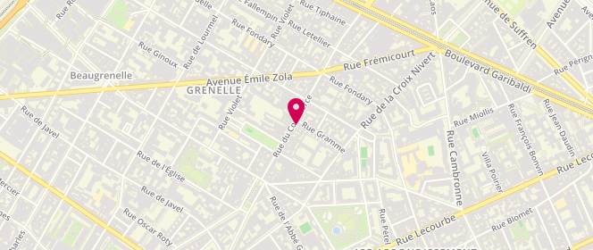 Plan de Degrif Destocks, 69 Rue du Commerce, 75015 Paris