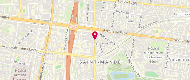 Plan de Bréal, 9 avenue du Général de Gaulle, 94160 Saint-Mandé