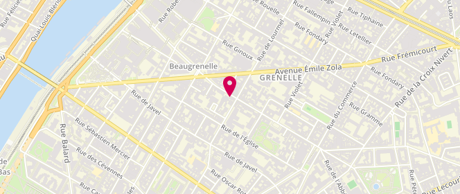 Plan de Brodme, 56 Rue des Entrepreneurs, 75015 Paris