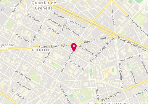 Plan de Lacoste, 53 Rue du Commerce, 75015 Paris
