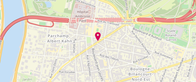 Plan de Marlie Boutique, 42 avenue Jean Baptiste Clement, 92100 Boulogne-Billancourt