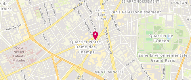 Plan de Un Jour Ailleurs, 126 Rue de Rennes, 75006 Paris
