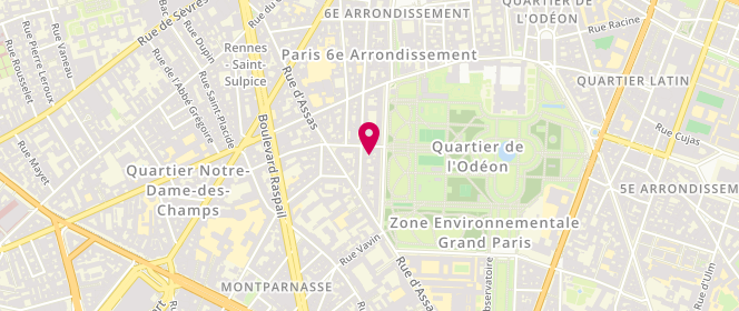 Plan de Charlotte Bialas, 67 Rue Madame, 75006 Paris
