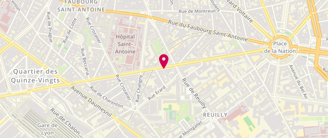 Plan de Giga Store, 106 Boulevard Diderot, 75012 Paris