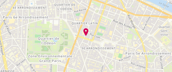 Plan de Maje - Paris 05 - Soufflot, 20 Rue Soufflot, 75005 Paris