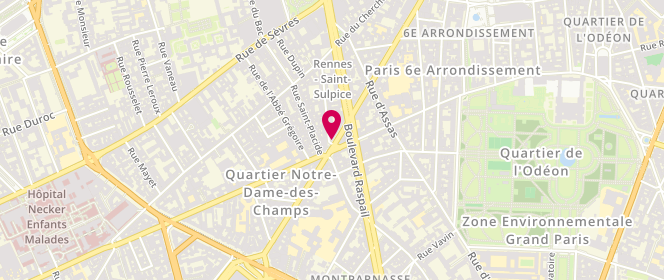 Plan de 1 2 3, 116 Rue de Rennes, 75006 Paris