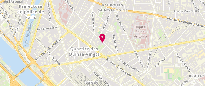 Plan de Dav Diffusion, 104 Rue de Charenton, 75012 Paris