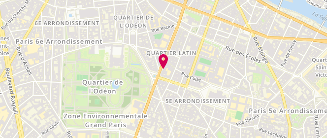 Plan de Eram Outlet, Rue Monsieur le Prince, 75006 Paris