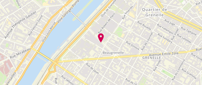 Plan de Uniqlo Beaugrenelle, 12 Rue Linois, 75015 Paris