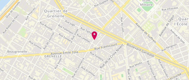 Plan de Ilva, 19 Rue du Commerce, 75015 Paris