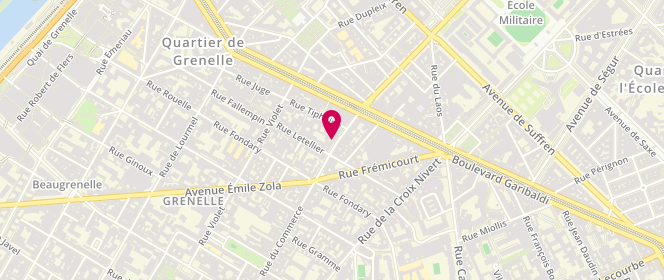 Plan de Intimissimi, 16 Rue du Commerce, 75015 Paris