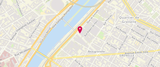 Plan de Galeries Lafayette, 7 Rue Linois, 75015 Paris