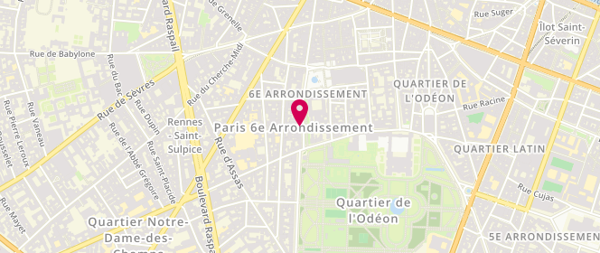 Plan de Soeur, 88 Rue Bonaparte, 75006 Paris