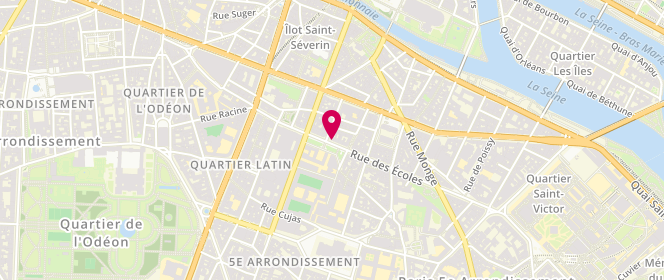 Plan de Au Vieux Campeur - Chaussons Escalade, 44 Rue des Écoles, 75005 Paris