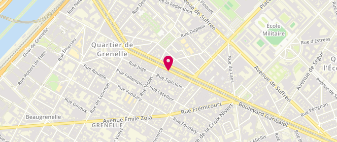 Plan de Les Deux Oursons, 106 Boulevard de Grenelle, 75015 Paris