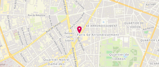 Plan de ARTHUR, 100 Rue de Rennes, 75006 Paris