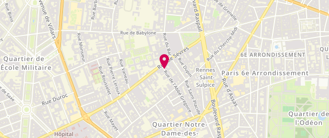 Plan de Maison Cadot, 3 Bis Rue Abbé Grégoire, 75006 Paris