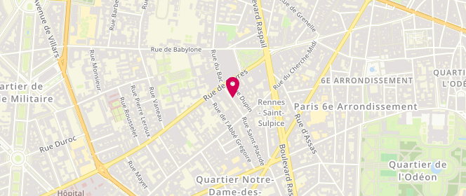 Plan de Du Pareil au Même, 7 Rue Saint-Placide, 75006 Paris