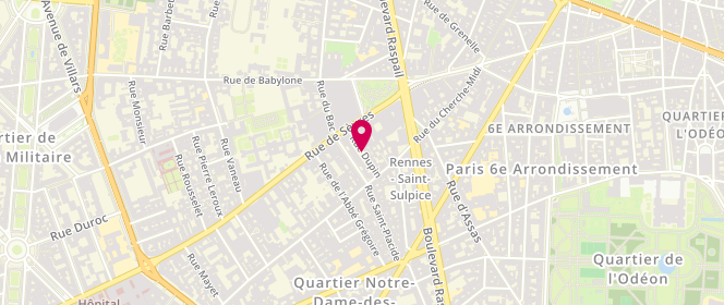 Plan de Double Jeu Nc, 8 Rue Dupin, 75006 Paris