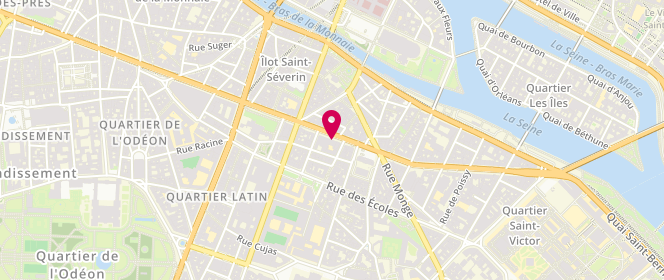 Plan de Jp, 57 Boulevard Saint Germain, 75005 Paris