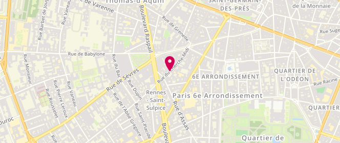 Plan de Alix Petit, 23 Rue du Cherche-Midi, 75006 Paris