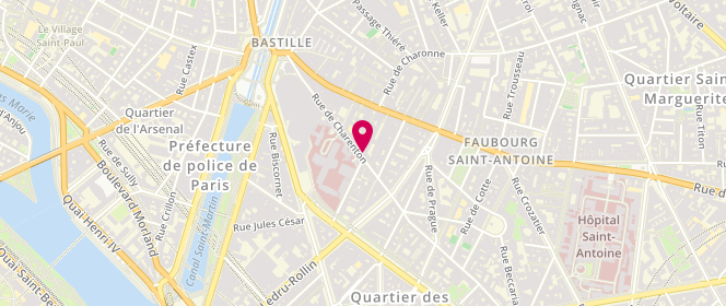 Plan de L'Atelier Store, 57 Rue de Charenton, 75012 Paris