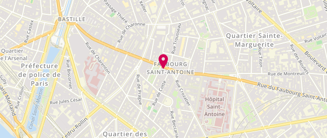 Plan de Du Pareil au Même, 120 Rue du Faubourg Saint-Antoine, 75012 Paris