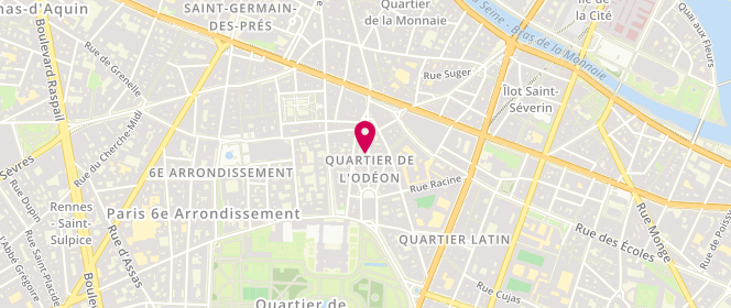 Plan de Marysara, 12 Rue Odéon, 75006 Paris