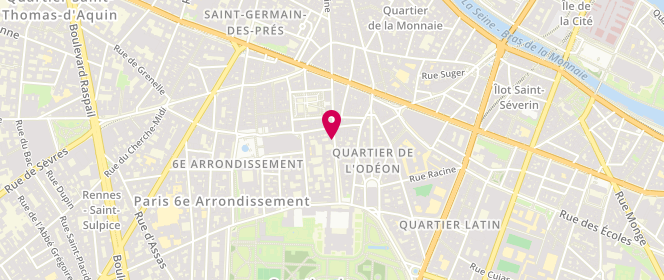 Plan de Caramel, 4 Rue de Tournon, 75006 Paris