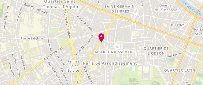 Plan de Anthony Garçon, 69 Rue de Rennes, 75006 Paris