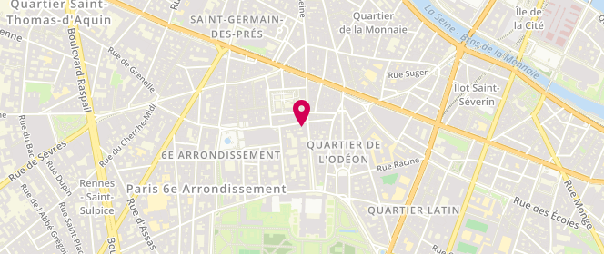 Plan de Mes Demoiselles | Boutique Saint-Sulpice | Paris, 21 Rue Saint-Sulpice, 75006 Paris