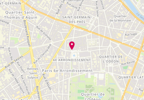 Plan de Comptoir des Cotonniers, 12 place Saint-Sulpice, 75006 Paris