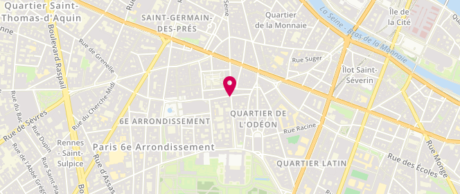 Plan de Chloé Stora, 21 Rue Saint-Sulpice, 75006 Paris
