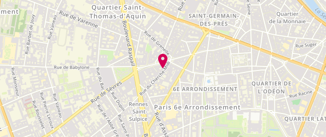 Plan de Eres, 4 Bis Rue du Cherche-Midi, 75006 Paris