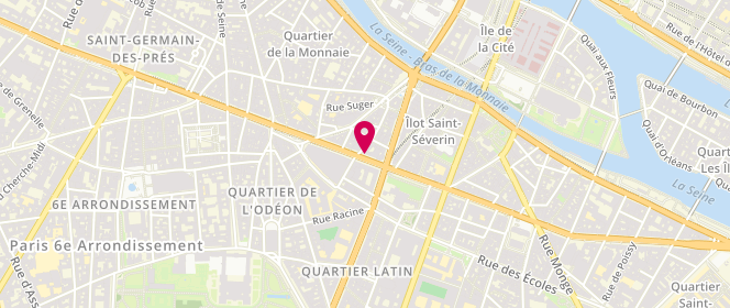 Plan de Gabril, 106 Boulevard Saint-Germain, 75006 Paris