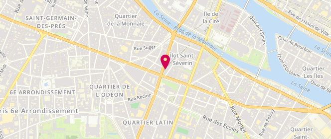 Plan de Côte à Cote, 17 Boulevard Saint-Michel, 75005 Paris