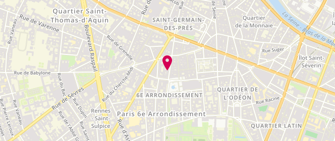 Plan de Harris Wilson - des Petits Hauts, 70 Rue Bonaparte, 75006 Paris