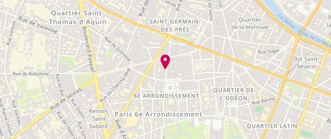 Plan de Berenice, 68 Rue Bonaparte, 75006 Paris