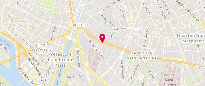 Plan de Intimissimi, 54 Rue du Faubourg Saint-Antoine, 75012 Paris
