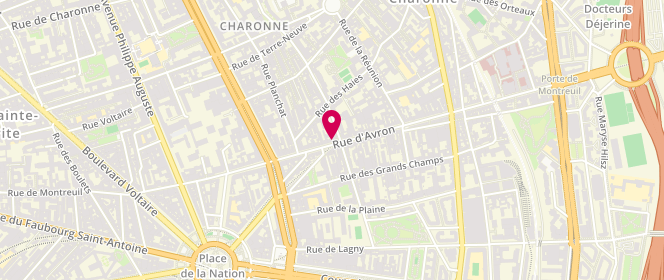 Plan de Retouche d'Aran, 33 Rue d'Avron, 75020 Paris
