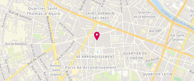 Plan de Nice Things, 59 Rue Bonaparte, 75006 Paris