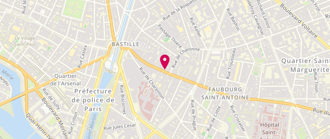 Plan de La Fine Equipe, 57 Rue du Faubourg Saint-Antoine, 75011 Paris