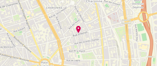 Plan de Samueltex King Stocks PARIS20, 51 Rue d'Avron, 75020 Paris