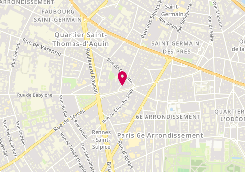 Plan de Hartford, 83 Rue des Saints-Pères, 75006 Paris