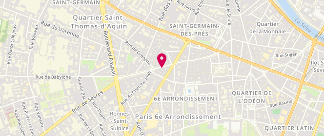 Plan de PINKO, Rue du Four 47/49, 75006 Paris